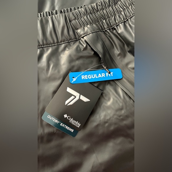 Columbia Titanium Women’s OutDry Extreme Wyldwood Rain Pants Black NWT size 3XL - Picture 11 of 16